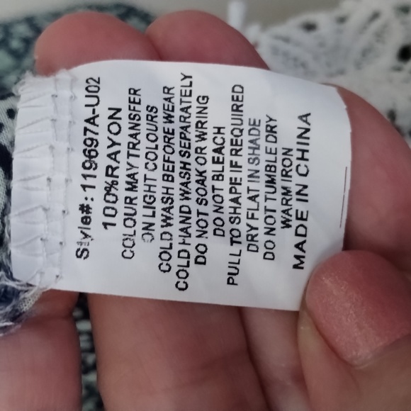 PURE HYPE WOMEN CROCHET TRIM ROMPER - Picture 10 of 10